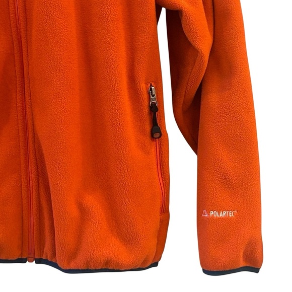 L.L. Bean Men's Vibrant Orange Hooded Performance Jacket Large - Picture 3 of 9